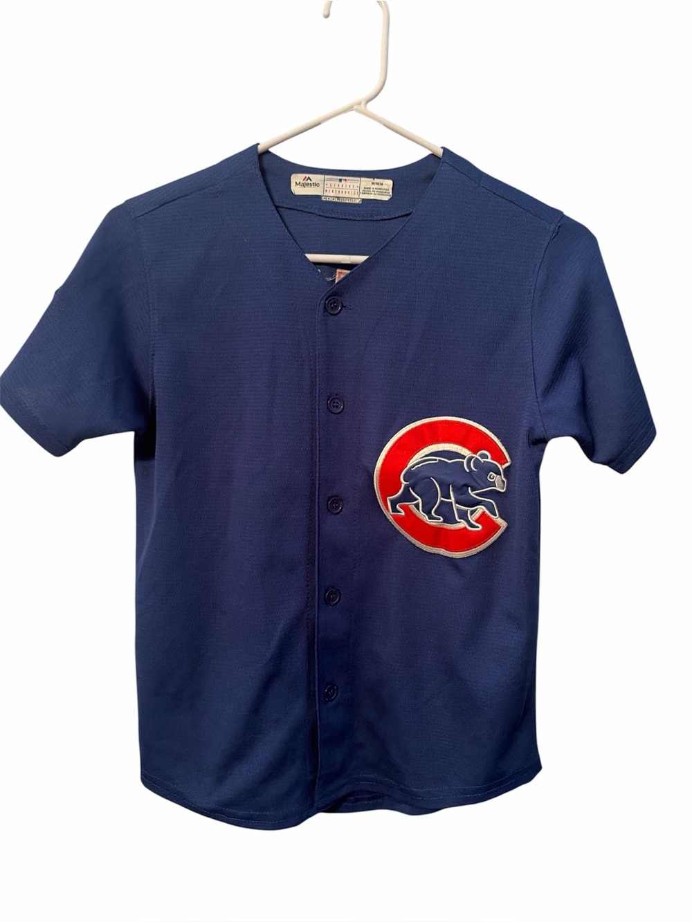 Majestic Authentic Chicago Cubs Kyle Schwarber Jersey Youth Medium